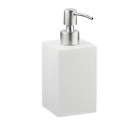 2x soap dispenser 300 ml white pump dispenser refillable set