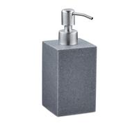 2x soap dispenser pump dispenser 300 ml refillable grey set