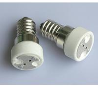 2x Socket Adaptor E14 to G4 MR16 GU5.3 for LED or Halogen Light Bulb 230 V