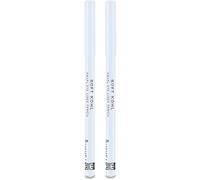 2x Soft Kohl Kajal Eyeliner Pencil, Pure White
