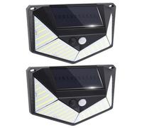 2X Solar Lights 220Led Motion Sensor Wall Lamp Outdoor Security Waterproof Light
