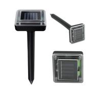 2X Solar Ultrasonic Garden Deterrent Repeller Animal Bird Cat Pest Dog