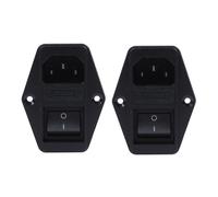 2X Solder Lug Terminals IEC 320 C14 Filter + Boat Switch + Fuse Holder