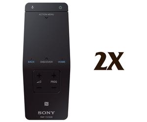2X Sony RMF-TX100 Smart Touch Remote Control Microphone/Touchpad Bravia Android