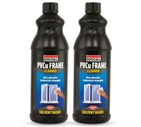 2x SOUDAL SOLVENT CLEANER FRAME PVCU PVC PLASTIC 1 LITRE 113621
