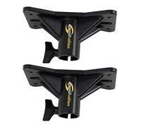2x Soundsation SSPAD-20 Speaker Stand Adaptor Top Hat External Mount