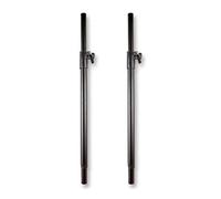 2x SP001 Speaker Pole Adjustable Height Stand Mount 35mm