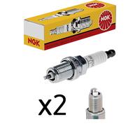 2x Spark Plug NGK 3510 B6S Fits Volvo Diplomat P 121 PV544 59-69