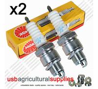 2x SPARK PLUG NGK BPR5ES GENUINE for HONDA, BRIGGS & STRATTON ETC ENGINES