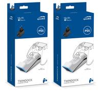 2x Speedlink Charging Dock+Power Supply Charger Dock for PS5 Wireless Controller