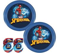 2x Spiderman Light Up Yoyo Toys - Marvel Themed Character Yoyos, Beginner Kids Toy for Outdoor Indoor Play, Spinner Fidget Toy, Return Gift & Party Bag Fillers for Boys