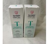 2x Spotlight Oral Care Toothpaste for Total Care Fluoride Anticavity Paste 100ml