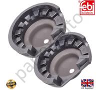 2x Spring Plate coil spring Front Axle For Renault Vauxhall 93862240 8200010494