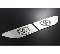 2x Stainless steel wing decorations GRIFFIN accessory for Scania R trucks