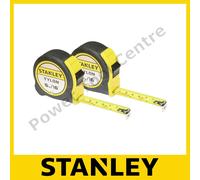2x Stanley STA030696N Tylon Pocket Measuring Tape Measure 5m 16ft 19mm 0-30-696