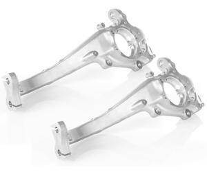 2x Steering Knucles Front Right and Left for Audi A4+Allroad,A5,Q5 11.2009-