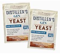 2X Still Spirits Distillers Gin Yeast 20g for 25L 18% ABV Maximises Botanicals