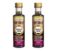 2X Still Spirits Top Shelf Chocolate Cream Essence Flavours 1.125L