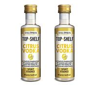 2X Still Spirits Top Shelf Citrus Vodka Essence Flavours 2.25L