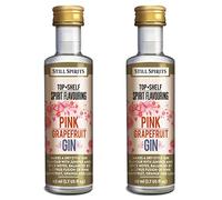 2X Still Spirits Top Shelf Pink Grapefruit Gin Essence Flavours 2.25L