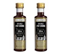 2x Still Spirits Top Shelf Sea Beast Spiced Rum 50ml Essence Flavours 2.25L