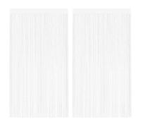 2x String Curtains Room Divider Background 100/140x250 cm Multi Colours vidaXL