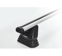 2X Summit Premium Roof Rack Cross Bars Alumunium Fixed Point Multi-Fit Lockable