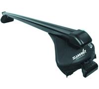 2X Summit Premium Roof Rack Cross Bars Carrier Steel Railing Lockable 1.07M