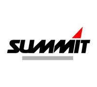 2X Summit Value Roof Rack Cross Bars Alumunuim Integrated Railing Lockable 1.35M