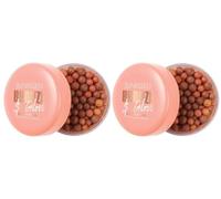 2x Sūnkissēd | Bronze & Glow Bronzing Pearls - Shimmer Finish | For Face, Neck and Shoulders to Create a Natural Sunkissed Glow | 45g Each