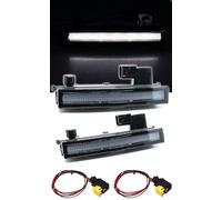 2X Sunvisor LED White Marker Light 24V + 2X Wiring Loom Compatible With Scania Next Generation L/P/G/R/S SERIES 2016+ OEM# 2252783