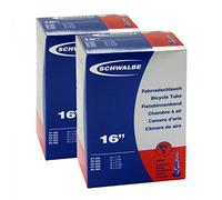 2x Swallow Bicycle Hose 16 inches SV3 16x1.75/2.125 47-62/305 NR.3 SV