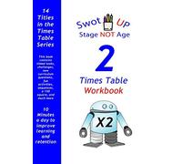 2X Table Workbook: 2 Times Table Practice Book (Times Table Workbooks)