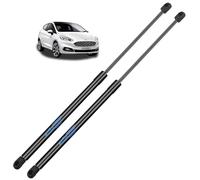 2X Tailgate Gas Struts for Ford Fiesta MK6 2008-2017 Rear Boot Struts | Black Boot Gas Struts Lift Support Carbon Steel Gas Strut Heavy Duty Replace #8A61A406A10AC, 8A61A406A10AB, 8A61A406A10AA