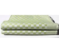 2x Tea Towel Kracht Kitchen Cloths Pits Ply Lens Classic Check Green