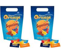 2x Terrys Chocolate Orange Easter Chocolate Segsations Pouch, With White Chocolate Dark Chocolate Orange Chocolate & Milk Flavours Individual Mini Chocolates 300g By Experts Supplies