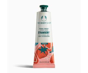 2X The Body Shop Hand Balm 48h Nourishing Moisture 30ml STRAWBERRY