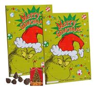 2x The Grinch Advent Calendar 2025 Chocolates Gift Box & Christmas Cards- 24x Xmas Countdown Christmas Gifts For Women, Men, Kids Kids Xmas Eve Stocking Fillers, Secret Santa Gifts for Him Her