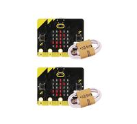 2X the Microbit Board V2 Kit Has Built-in Speakers and A Microphone Support Artificial Intelligence