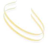 2x Thin Gold Metal Alice Hairband - 5mm, for Men, Women, Guys, Girls - Bundled by Smart Cutie