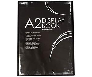 2X Tiger 40 A2 Pocket Presentation Display Book - Black