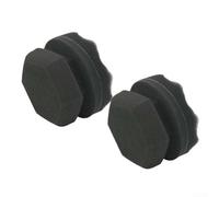 2x Tire Contour Polishing Sponge For Pads for Auto Dressing Wax and Sealing Soft Sponges 8cm Diameter Suitable for Car Care