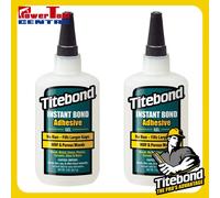 2x Titebond 6231 2oz Instant Bond Adhesive Gel for Wood Metal Ceramic Glass