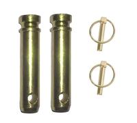 2x Top Link Pin Cat 2 Size 1" x 98MM Tractor Trailer Linkage Category 2 c/w Pins