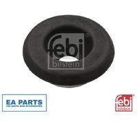 Shock absorber cushion Rear Axle Rubber/Metal 14156 FEBI BILSTEIN for AUDI