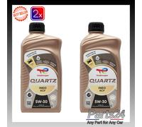 2x TotalEnergies Quartz Ineo RCP 5w-30 Advanced Synthetic Engine Oil - 1 Litre