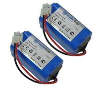 2x Trade Shop Premium Li-Ion 14.8 V 2600 mAh/38wh Battery for Ecovacs Deebot CR130 CEN 540 Dibea V780, V870 replaces 4ICR19/65