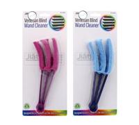 2x Triple Venetian Blind Cleaner - Removable, Hand Washable Microfibre Fabric Duster For Wet Or Dry Cleaning Of Slats - Bundled by GetInStyle Shop