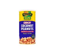 2x Tropical Sun peanuts Crunchy Coconut Peanuts 330g