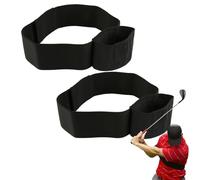2x Trs Slider Golf Training Aids,adjustable Nylon Golf Swing Trainer Swing Correcting Arm Band, GolfSwing Training Aid GolfSwingTraining Aid Arm Band Elastic Alignment Correction Strap For Men Women